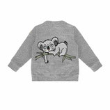 Dear Sophie Koala Grey Melange Bomber Jacket Gr. 122/128