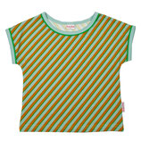 baba Kurzarmshirt Multicolor diagonal blue