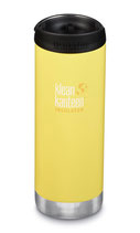 Klean Kanteen Edelstahl Isolierflasche TKWide 473ml Café Cap (1. Generation)