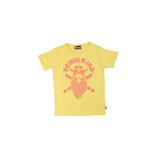 Danefae Kurzarmshirt "Schulkind Freja" - gelb Gr. 8 (128)