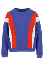 lily balou Colour Block Sweater blau/weiß/rot