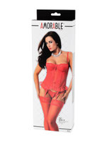 AMORABLE BY RIMBA - BASKISCHES SET (3-TEILIG) - ROT