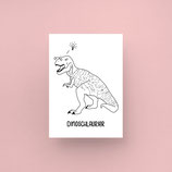 DIN A4 Druck "Dinoschlaurier"