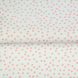 Kleine Kreise rost / weiß