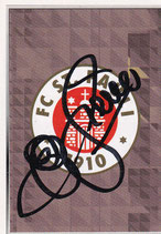 Autogramm auf Vereinslogo  TO  2228
