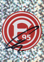 Autogramm auf Vereinslogo  TO 721