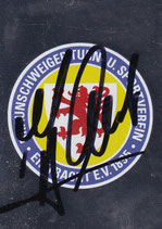 Autogramm auf Vereinslogo  TO 1791