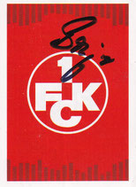 Autogramm auf Vereinslogo  TO 3583