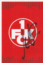 Autogramm auf Vereinslogo  TO  3579