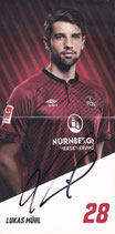 Lukas Mühl  8240  Karte ist mittig gefaltet !!!