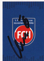 Autogramm auf Vereinslogo  TO 3597