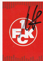 Autogramm auf Vereinslogo  TO  3581