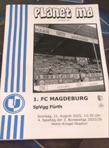 Magdeburg Stadionheft