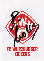 Autogramm auf Vereinslogo  TO  3037