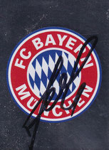 Autogramm auf Vereinslogo  TO  1994