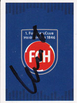 Autogramm auf Vereinslogo  TO  3599
