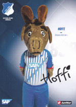 Karte vom Maskottchen  Hoffi  7567