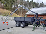 Forstanhänger FARMA CT8.5-10DS/HD