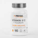 Vitamin B12 + Folsäure von PROFUEL 180Tabletten