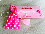 Menstrual Cup Menstruationstasse Cozy Cup Classic rosa gross