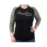 Rusty Pistons Nocatee female 3/4 sleeve black
