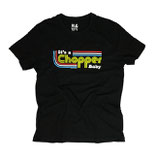 13 1/2 IT'S A CHOPPER BABY MALE T-SHIRT BLACK
