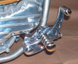 VINTAGE LINE Fußrastenanlage in Alu und Messing