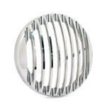 Rough Crafts, headlamp grill 5-3/4". Polished
