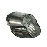 MCS LAYDOWN TAILLIGHT LENS, LIGHT SMOKE