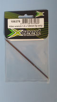 ALLEN WRENCH 2.0 X 120 TIP ONLY - INSERTO TESTA BRUGOLA 2.0 mm X 120mm