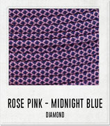 Rose Pink - Midnight Blue Diamond