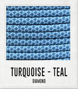 Turquoise - Teal  Diamond