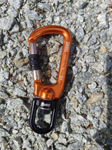 GRIVEL Karabiner mit Wirbel