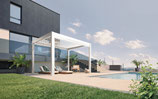 Pergola-Lamellendach