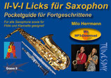 II-V-I Licks für Saxophon - Pocketguide für Fortgeschrittene (von Milo Herrmann / Tunesday-Bestellnummer: TPG08)