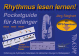 Rhythmus lesen lernen! Pocketguide für Anfänger (von Jörg Sieghart / Tunesday-Bestellnummer: TPG02)