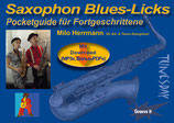 Saxophon Blues-Licks - Pocketguide für Fortgeschrittene (von Milo Herrman / Tunesday-Bestellnummer: TPG04)