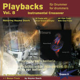 Playbacks für Drummer Vol.8 - Instrumental Crossover (von Haymo Doerk/ Tunesday-Bestellnummer: GI120)