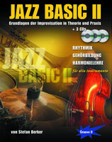 Jazz Basic 2 - Grundlagen der Improvisation in Theorie und Praxis (von Stefan Berker / Tunesday-Bestellnummer: JB02)