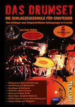 Das Drumset Premium Edition - die Schlagzeugschule für Einsteiger (von Sven Helbig / Tunesday-Bestellnummer: TUN15 PE)