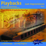 Playbacks zum Improvisieren Vol.3 - Blues (von Jörg Sieghart / Tunesday-Bestellnummer: GI110)