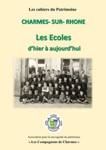 Les écoles d'hier à aujourd'hui, Charmes sur Rhône