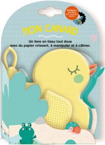 Livre tissu mon canard