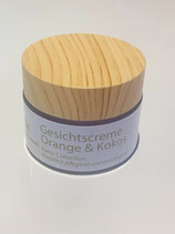CBD Gesichtscreme Orange & Kokos