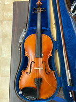 ８２４９番　ドイツ製オールド  Ernst Saumer　1974年製！　高品質・高音質バイオリン！ドイツ製Herrmann弓とShell-Rハードケース付属のお買い得セット！
