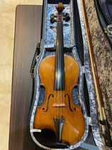 ７０２８番　高音質バイオリン「GEORG  BAUER　GERMAN  MAKE」完全整備済！高音質！Conrad Gotz弓付属！参考売価60万円程のお買い得セット！
