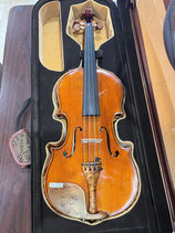 １１２３５番　バイオリン【高音質】Christophe Landon工房監修「CARMEN」 4/4サイズ 2002年製 完全整備済！バイオリン！