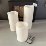 Lot bougies led exterieur