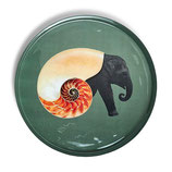 Gangzai Design - Shellelephant - rundes Tablett