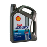 Aceite Shell Advance Ultra 4T 15W50 4L